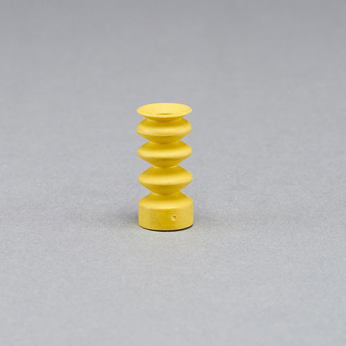 Bellows suction cup - 20004012S2 - SAPELEM - silicone / 50 shore A / for gripping
