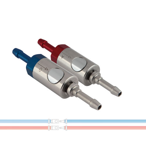 Pneumatic fitting - RBO RBA RBP - Stäubli Fluid Connectors - quick / male-male / security