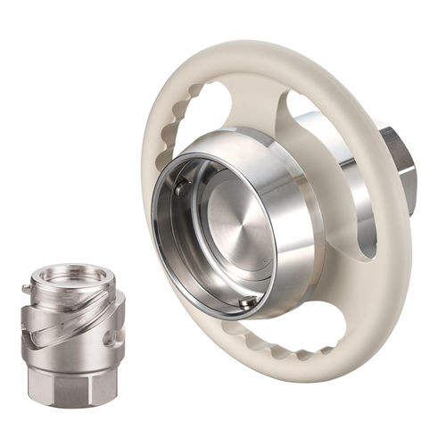 Hydraulic fitting - TCB Series - Stäubli Fluid Connectors - quick / stainless steel / nickel alloy