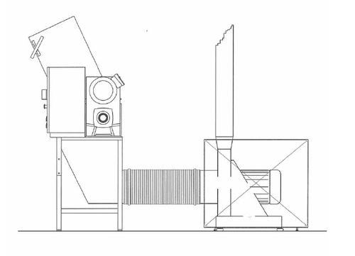 Plastic mill - C.K. Teknik A S - waste / knife / horizontal