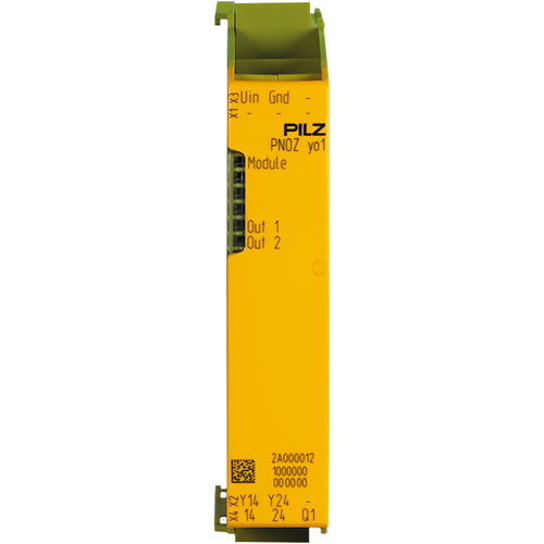I/O expansion module - PNOZ yo1 2SO - PILZ - for safety relay / modular