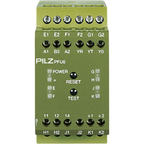 Voltage monitoring relay PFU6 PILZ AC/DC / with fault indication