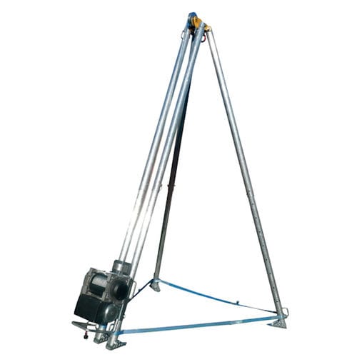 Aluminum lifting tripod CT4 HUCHEZ articulated / compact