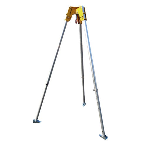 Aluminum lifting tripod CT3 HUCHEZ articulated / compact