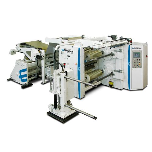 Automatic slitter-rewinder - TB-3T2 - EUROMAC - duplex turret / multi-purpose