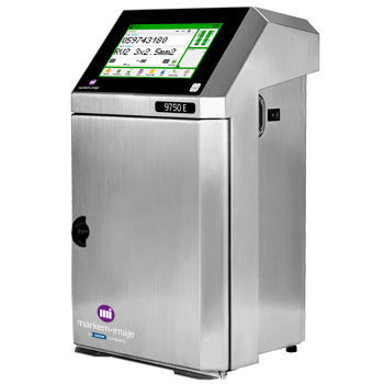 Continuous inkjet printer - 9750 E  - MARKEM-IMAJE - for integration / color / with touchscreen