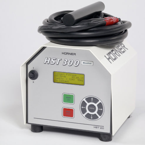 Electrofusion welder - HST 300 MONOFUSE - HÜRNER Schweisstechnik - portable