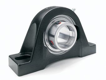 Housed bearing unit - TIMKEN Europe - solid-block / with ball bearing / with setscrew locking