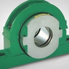 Flange bearing unit - TIMKEN Europe - pedestal / cylindrical roller / steel