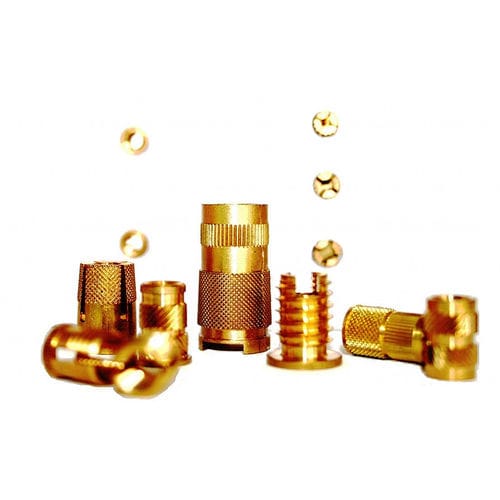 Threaded insert - C2G SOUDAGE INNOVATION - metal / round / for plastics