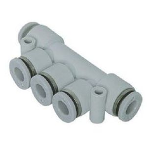 Pneumatic fitting - APK series - AUTOMAX - push-in / T-shaped / female
