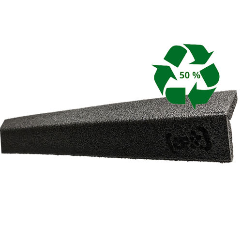 Adhesive-lined edge protector - A101RECYC - ae&t - polyethylene / foam