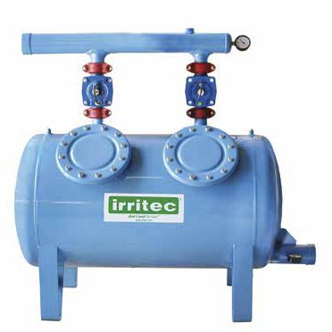 Water filter - IFER3V series - Irritec S.r.l. - plate / sand / electrostatic