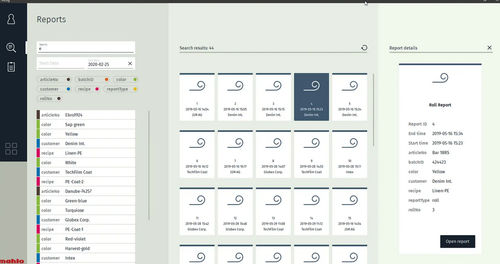 Visualization software - mLog / mPilot - Mahlo - data logger / data analysis / storage