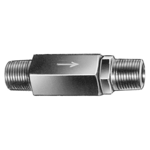 Ball check valve - 9580 - Hydraulic Technologies - for oil / male / in-line