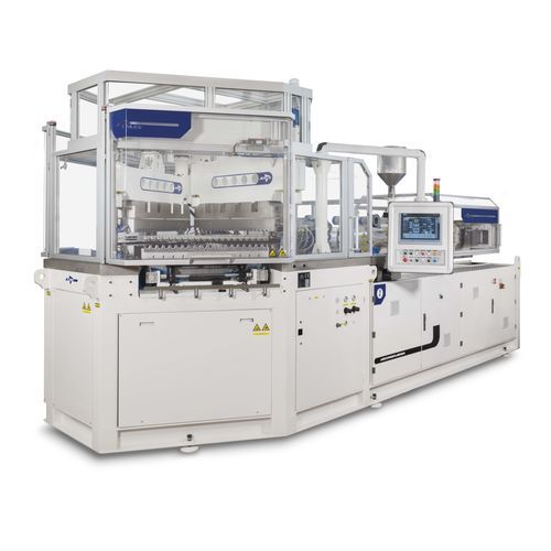 Injection blow molding machine - JET150 - MECCANOPLASTICA GROUP - for the cosmetics industry / for pharmaceutical applications