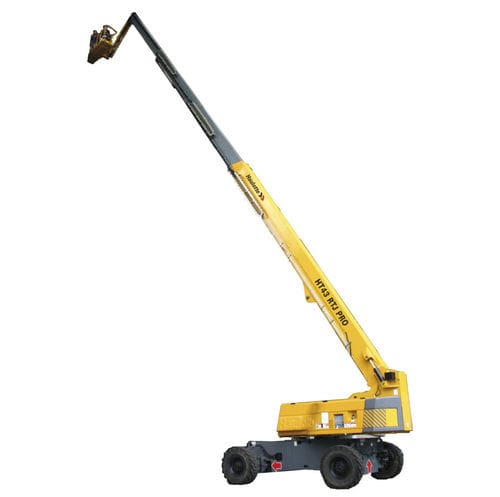 Self-propelled articulated boom lift - HT43 RTJ PRO - Haulotte - diesel / rough terrain