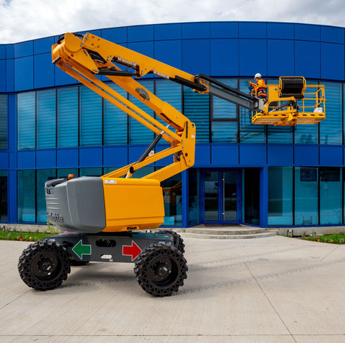 Mobile articulated boom lift - HA16 RTJ & RTJO - Haulotte - diesel