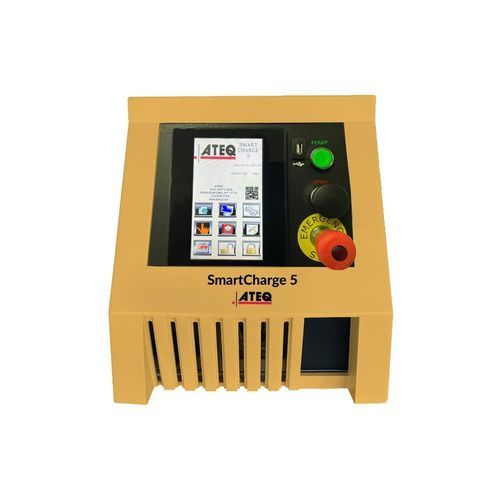 Helium gas evacuating and refilling device - Smart Charge 5 - ATEQ - mobile / for automotive applications / automatic