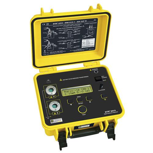 Digital ratiometer - DTR 8510 - CHAUVIN ARNOUX - for transformers