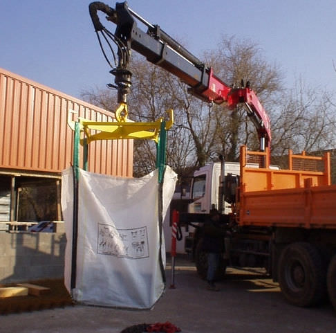 Big bag spreader beam - X-Bag™ - TRACTEL - fixed / adjustable