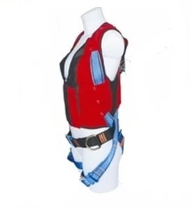 Safety harness - Ladytrac™ - TRACTEL - lateral fixation point / elastic