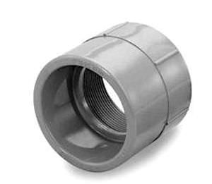 Pipe hydraulic adapter - CPVC SCH80  - Shie Yu Machine Parts Industrial Co., Ltd. - threaded / PVC