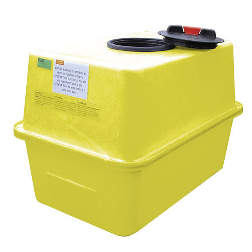 Liquid tank - 1043 - CEMO - polyester / rectangular / water storage