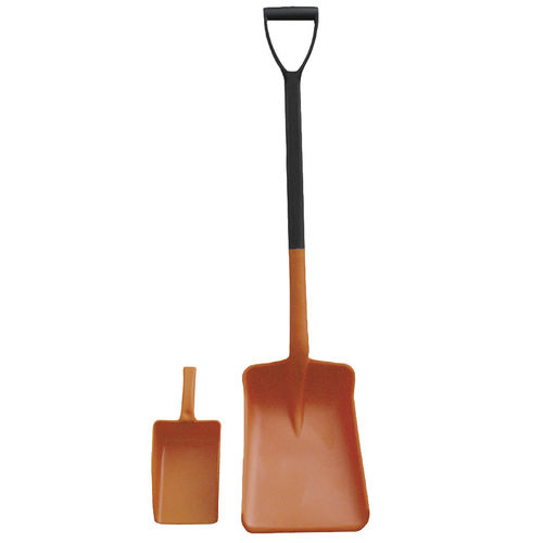 Polypropylene snow shovel 7967 CEMO highresistance / light