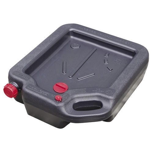 Fluid collection tank - PE15 - CEMO - for transfer / for used oil / for chemicals
