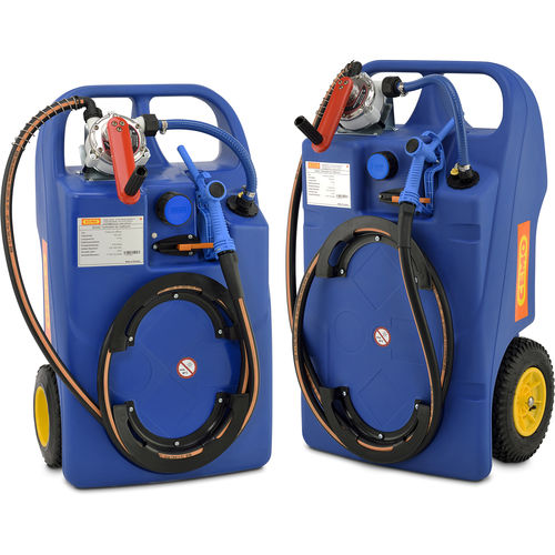 AdBlue dispensing station - 111 series - CEMO - mobile / electric / polyethylene (PE)