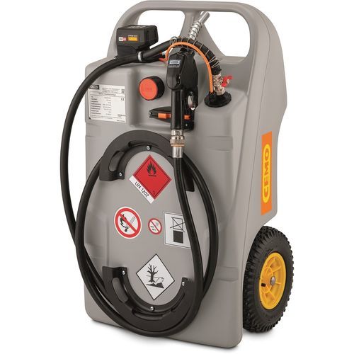 Diesel dispensing station - CAS - CEMO - mobile / electric / polyethylene (PE)