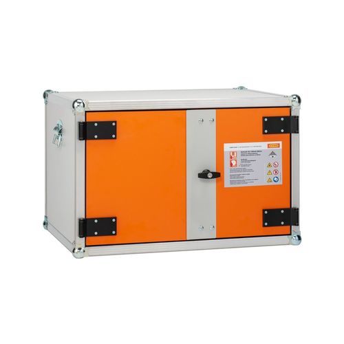 Storage cabinet - 8/5 Eco lockEX® - CEMO - wall-mount / double door / hinged door