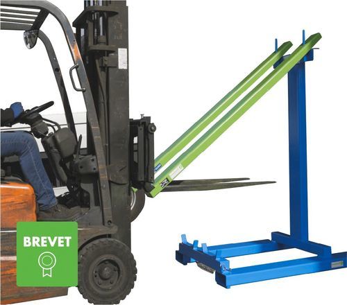 custom-made fork extension storage station - GOUBARD