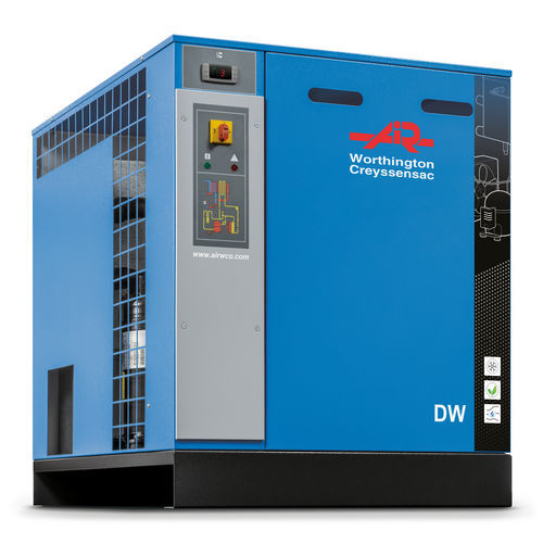 Refrigerated compressed air dryer - DW series - Worthington Creyssenssac - compact / high-performance