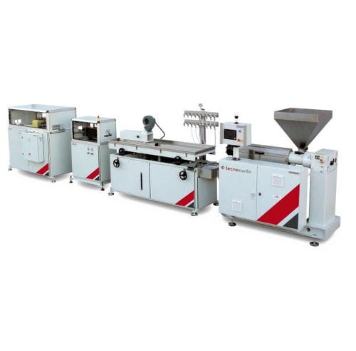 Profile extrusion line - TECNOCANTO LDA  - for thermoplastics