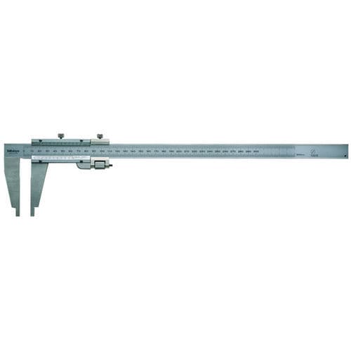 Vernier caliper - 160 series - MITUTOYO - stainless / hardened steel / groove gauge