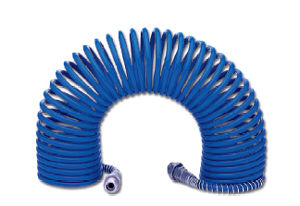 Compressed air hose - SPIR - NORMYDRO - coiled
