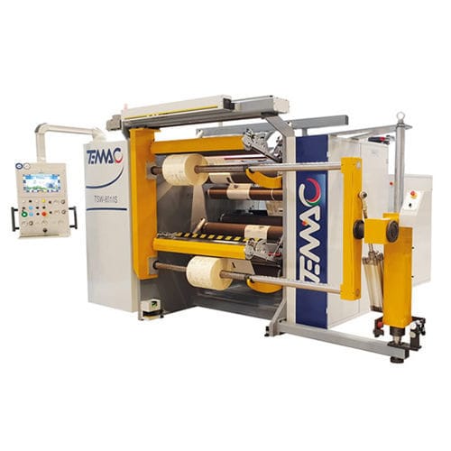 Automatic slitter-rewinder - TSW 801 - TEMAC - compact / network