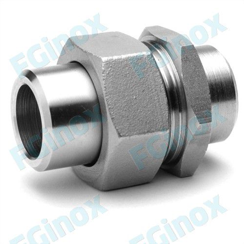 Hydraulic fitting - LL20 - FG INOX - screw-in / stainless steel / union