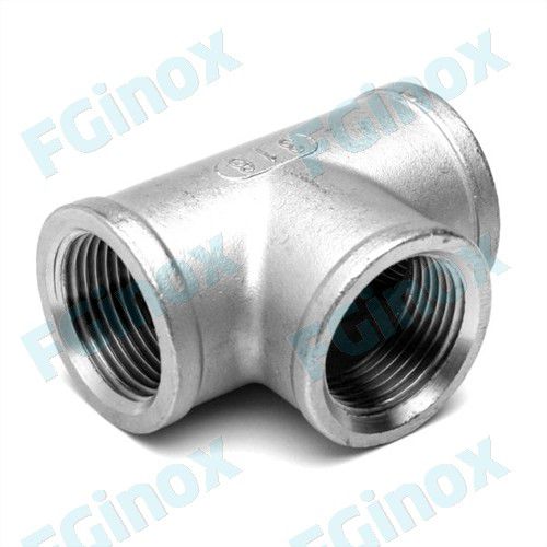 Hydraulic fitting - TE15B - FG INOX - screw-in / T-shaped / stainless steel