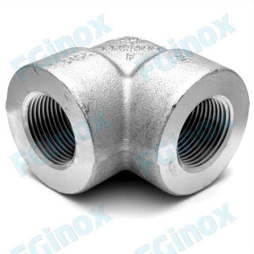 Hydraulic fitting - 4CFF25 - FG INOX - screw-in / elbow / stainless steel