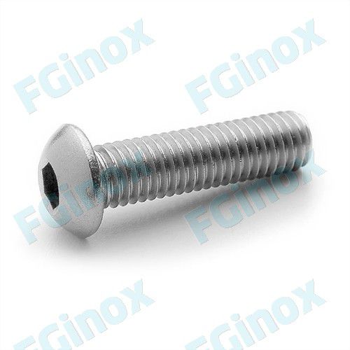 Metal screw - 2CBHC36 - FG INOX - pan head / hex socket / stainless steel
