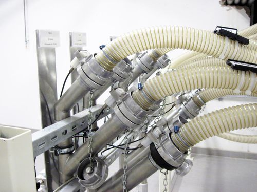 Aspiration pneumatic conveying system - MBM series - Tschritter GmbH - for granulates