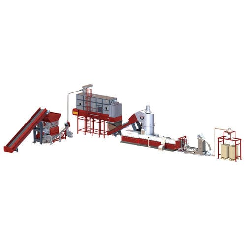 Plastic granulation unit - Üstün is Makina Sanayi Ticaret Ltd. Sti. - underwater / for recycling / for plastic pellet manufacturing