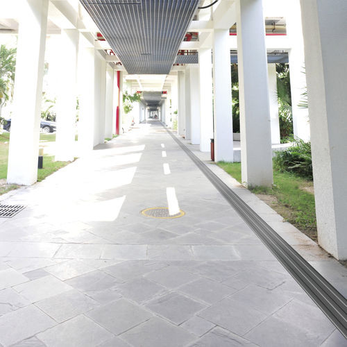 Protection tile - BAO series - IDS - rubber / for pedestrian traffic / for public spaces