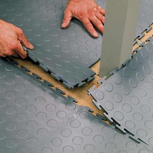 Protection tile - IDEX series - IDS - PVC / for pedestrian traffic / for public spaces