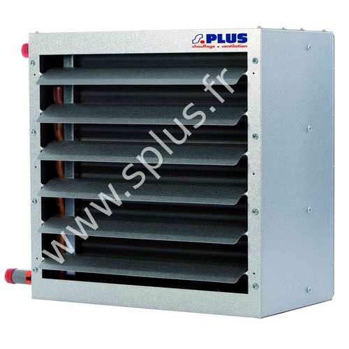 Hot water air heater unit - AECF series - S.PLUS - wall-mounted