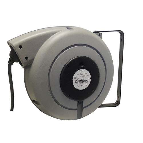Electric cable reel - PLT 800 - CABLE EQUIPEMENTS - self-retracting / wall-mounted / plastic