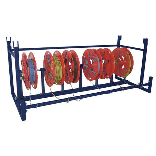Cable dispenser - BOBI 300 - CABLE EQUIPEMENTS - manual / with locking function / for coils